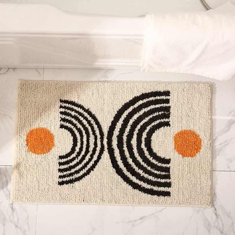 Dywanik Łazienkowy Boho Do Łazienki | Prostokątna