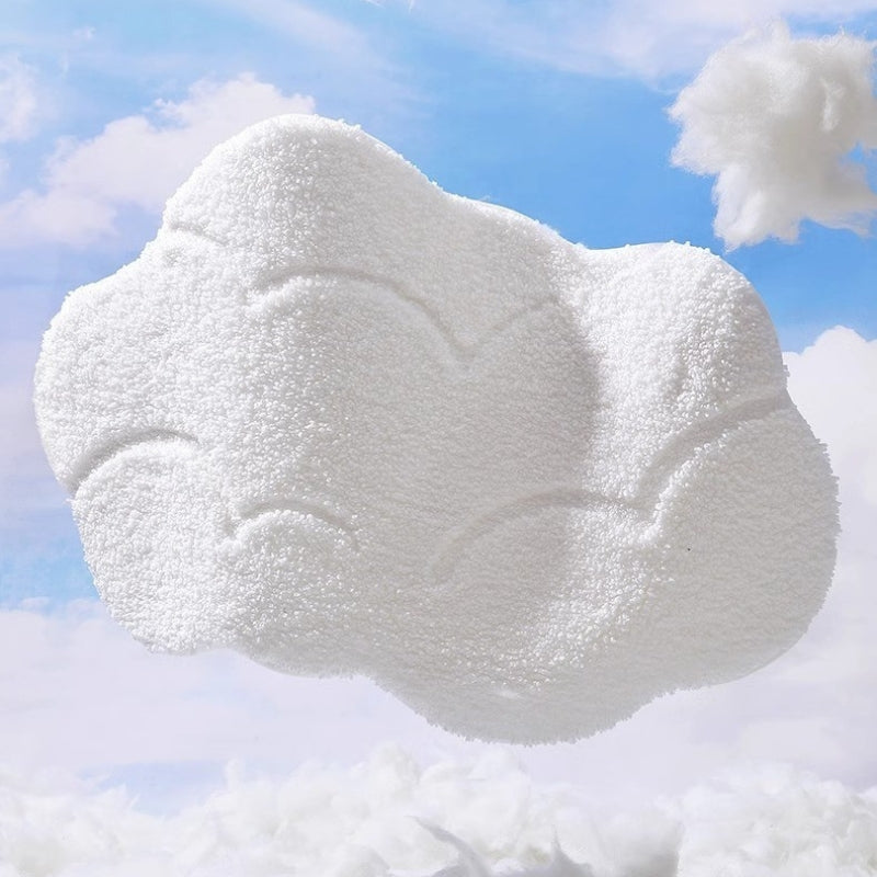 Dywanik Łazienkowy Fluffy Chmura Washable | Biały