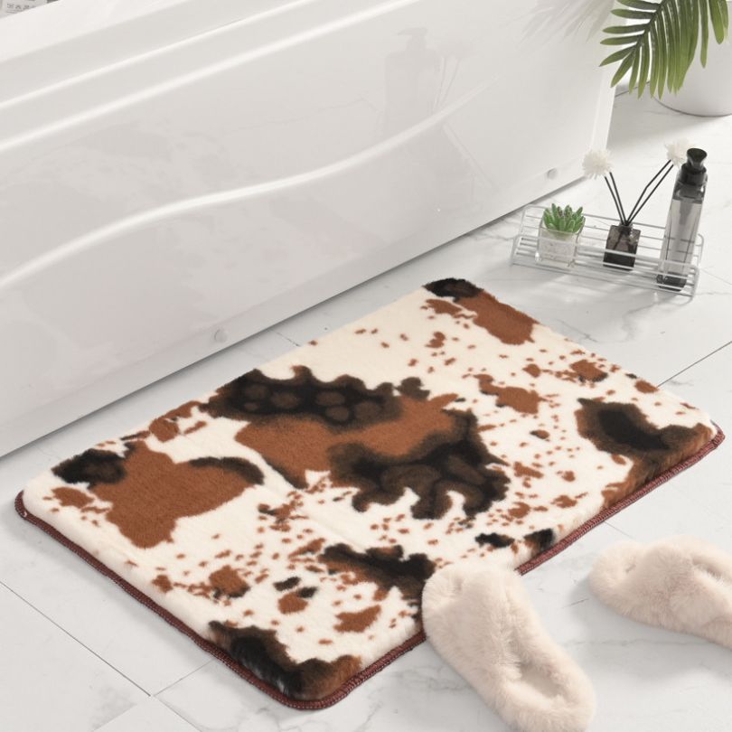 Dywanik Łazienkowy Puszysty Antypoślizgowy | Zmywalny Washable