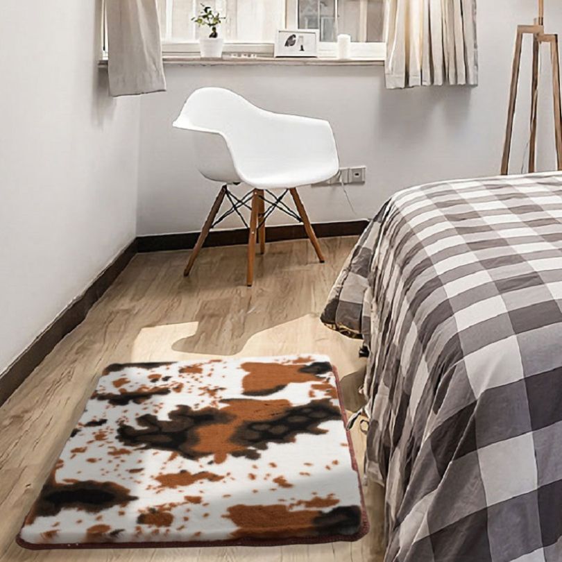Dywanik Łazienkowy Puszysty Antypoślizgowy | Zmywalny Washable