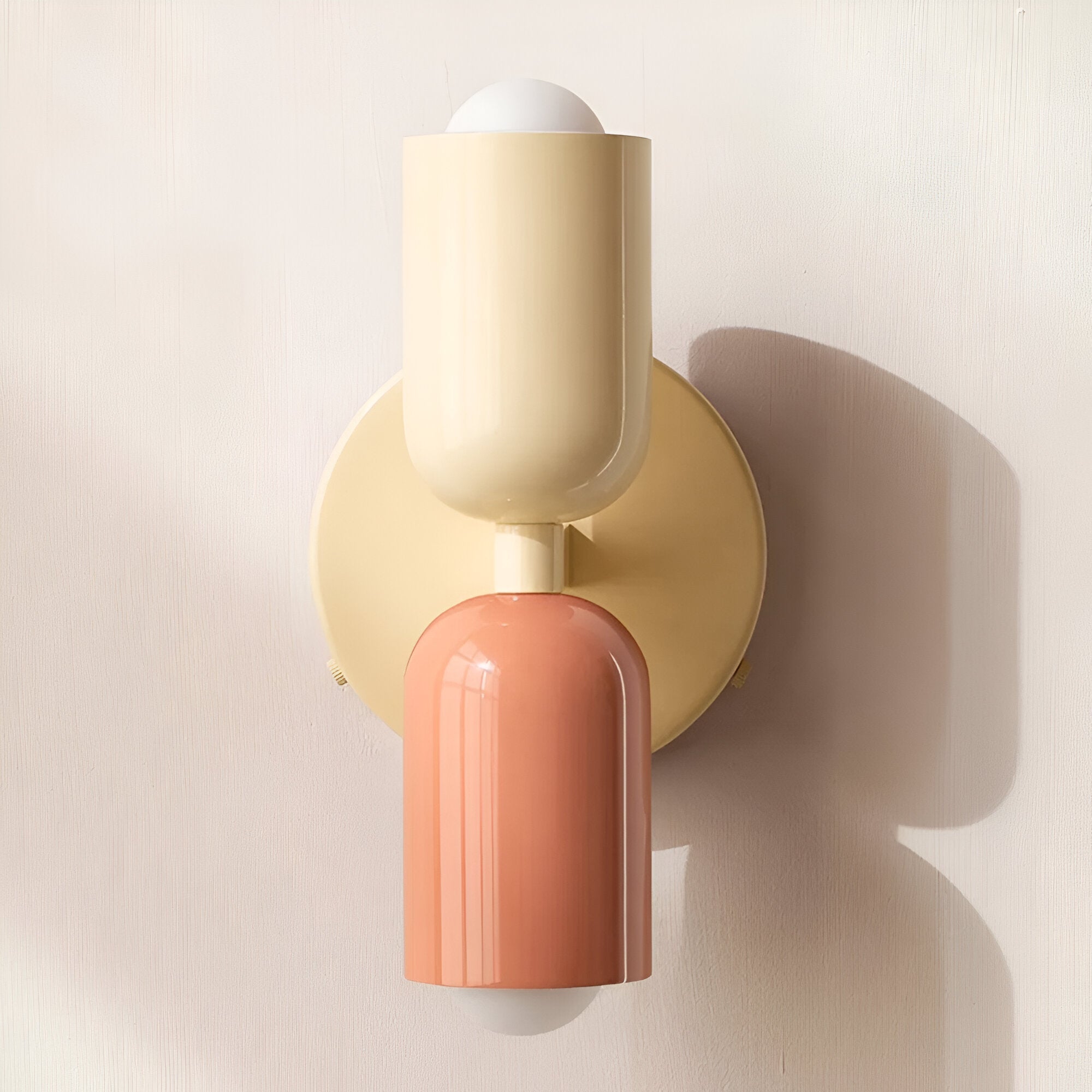 Kinkiet 2 Głowice Kolorowy Salon Sypialnia | Nowoczesny