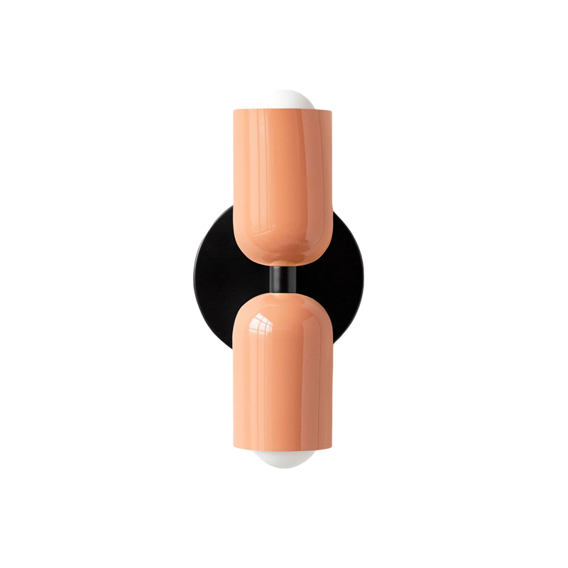 Kinkiet 2 Głowice Kolorowy Salon Sypialnia | Nowoczesny