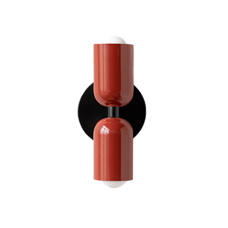 Kinkiet 2 Głowice Kolorowy Salon Sypialnia | Nowoczesny