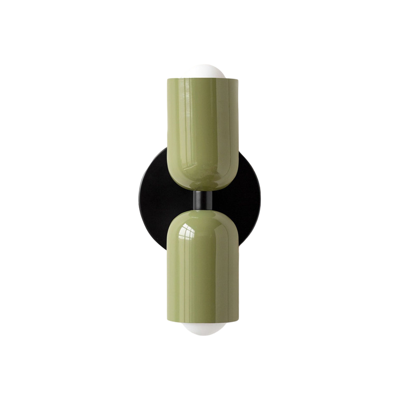 Kinkiet 2 Głowice Kolorowy Salon Sypialnia | Nowoczesny