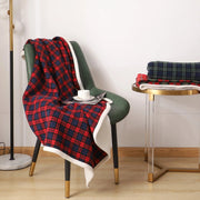 Kocyk W Kratę Na Łóżko Sofa Duży Świąteczny Koc Dla Domu | Christmas
