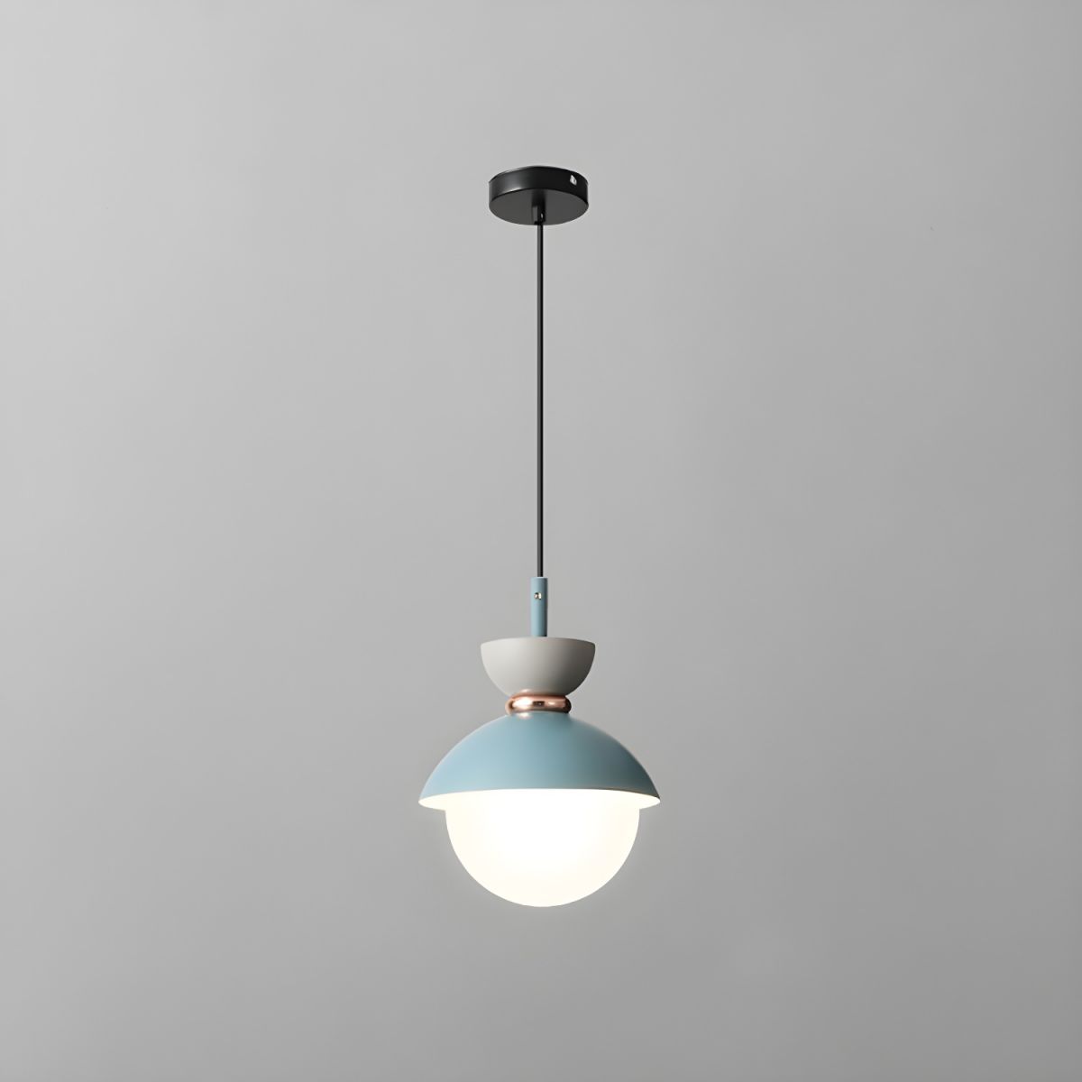 Lampa Nocna Wisząca Do Sypialni Kula | Modern