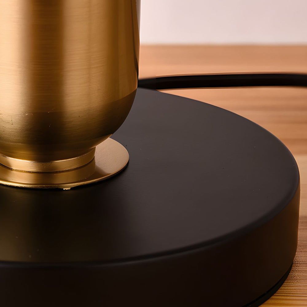 Lampa Nocna z Abażurem Tkaninowym | Nowoczesny Design