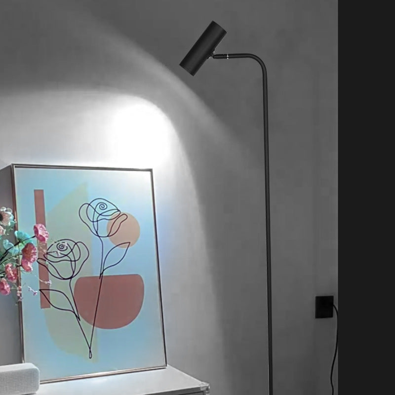 Lampa Stojąca Do Salonu Z Kloszem Kierunkowym | Czytanie