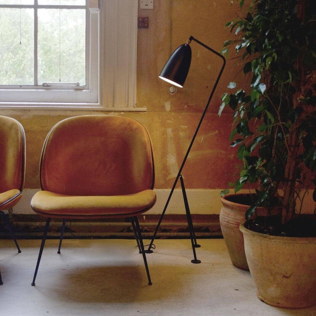 Lampa Stojąca Do Salonu Z Regulowanym Kloszem | Nowoczesna