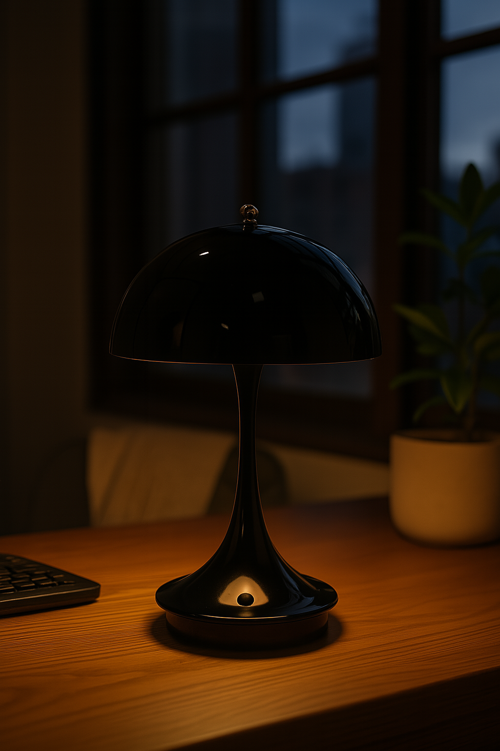 Lampa Stołowa LED Bezprzewodowa | Dotykowa Lampka do Sypialni i Salonu