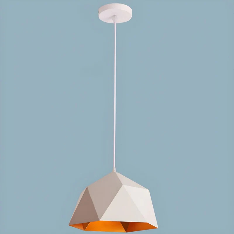 Lampa Wisząca Geometryczna Do Salonu | Nowoczesna
