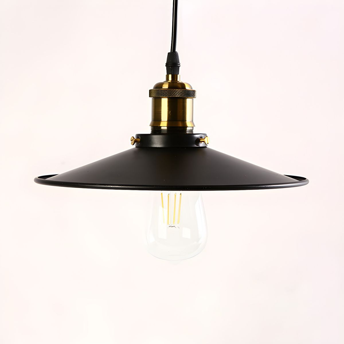 Lampa Wisząca Salonowa Szeroki Klosz | Do Salonu