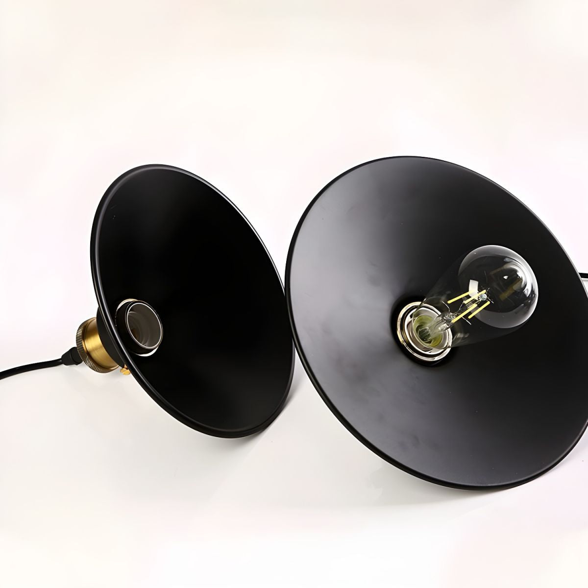 Lampa Wisząca Salonowa Szeroki Klosz | Do Salonu