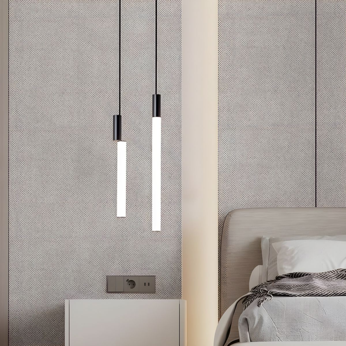 Lampy Do Salonu Wiszące Tubowe | Pojedyncza Lampa