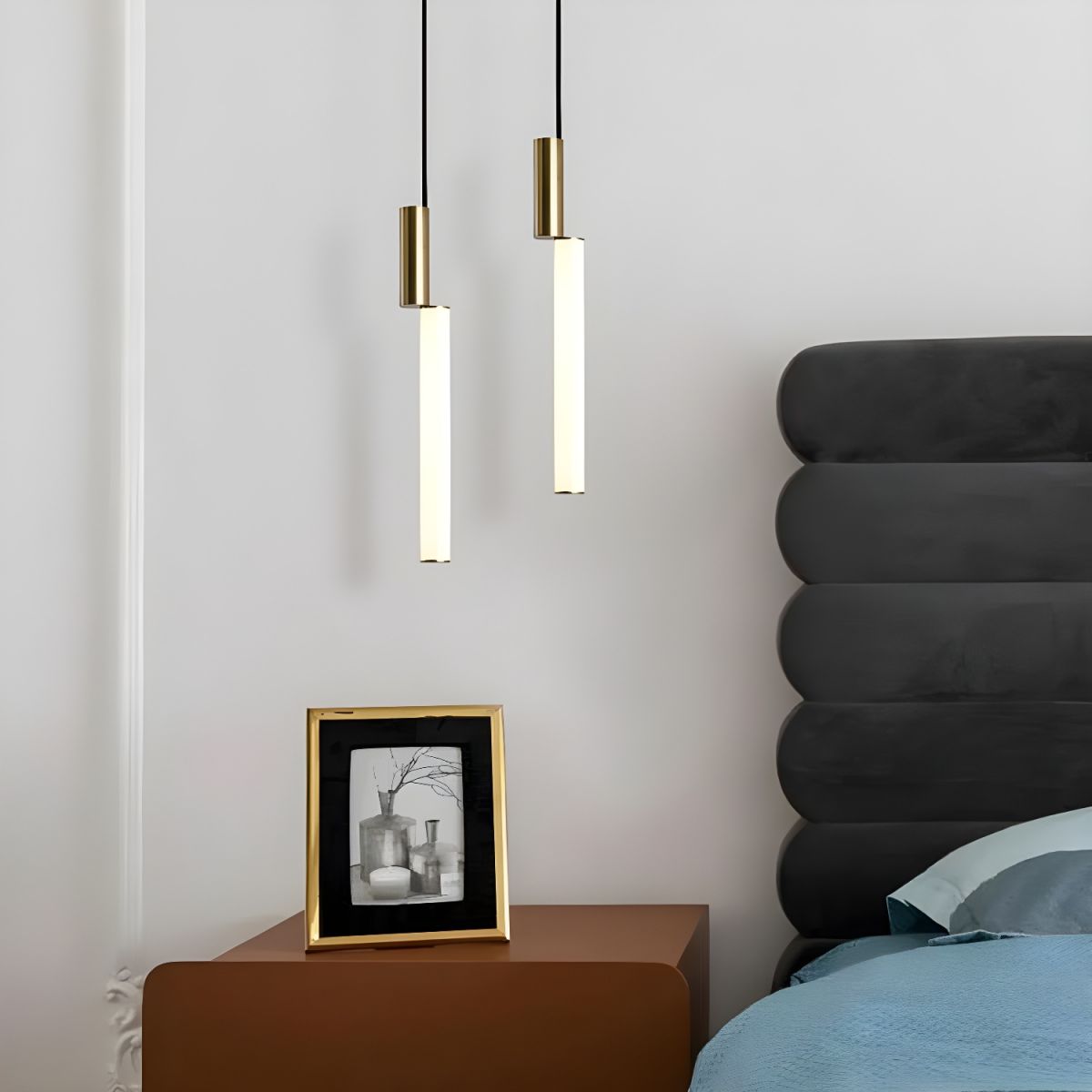 Lampy Do Salonu Wiszące Tubowe | Pojedyncza Lampa