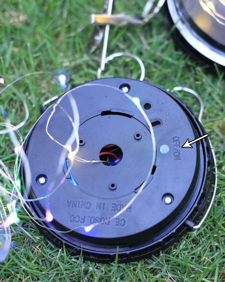 Lampy Solarne Wiszące Stożkowe LED Ogród | Dekoracyjne