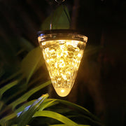 Lampy Solarne Wiszące Stożkowe LED Ogród | Dekoracyjne