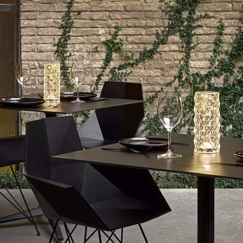 Ledy Kryształowa Dotykowa Stołowa | Dekoracyjna Ładowalna