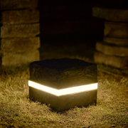 Llampy Zewnętrzne Kamienna Kostka LED | Ogród