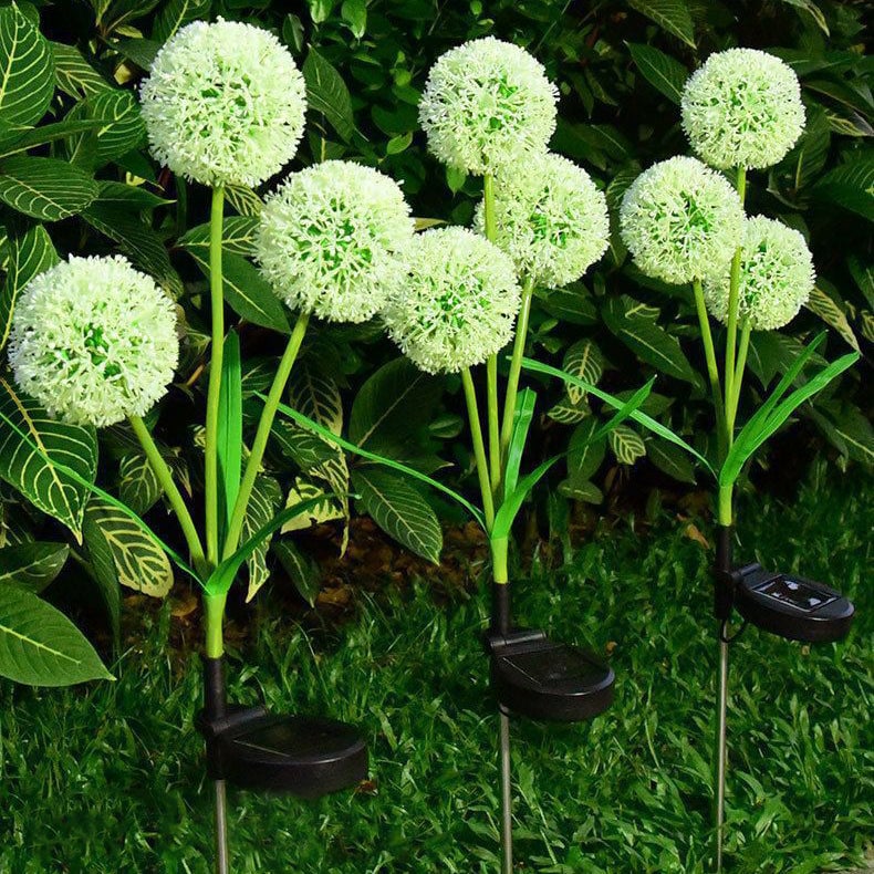 Llampy Zewnętrzne Solarne Kwiatowe | LED