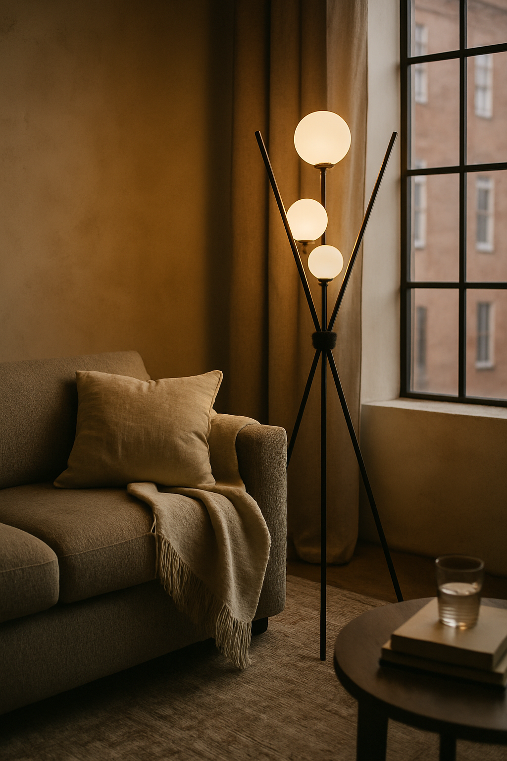 Luna Glow | Nowoczesna Dekoracyjna Lampa LED | Regulowane Światło