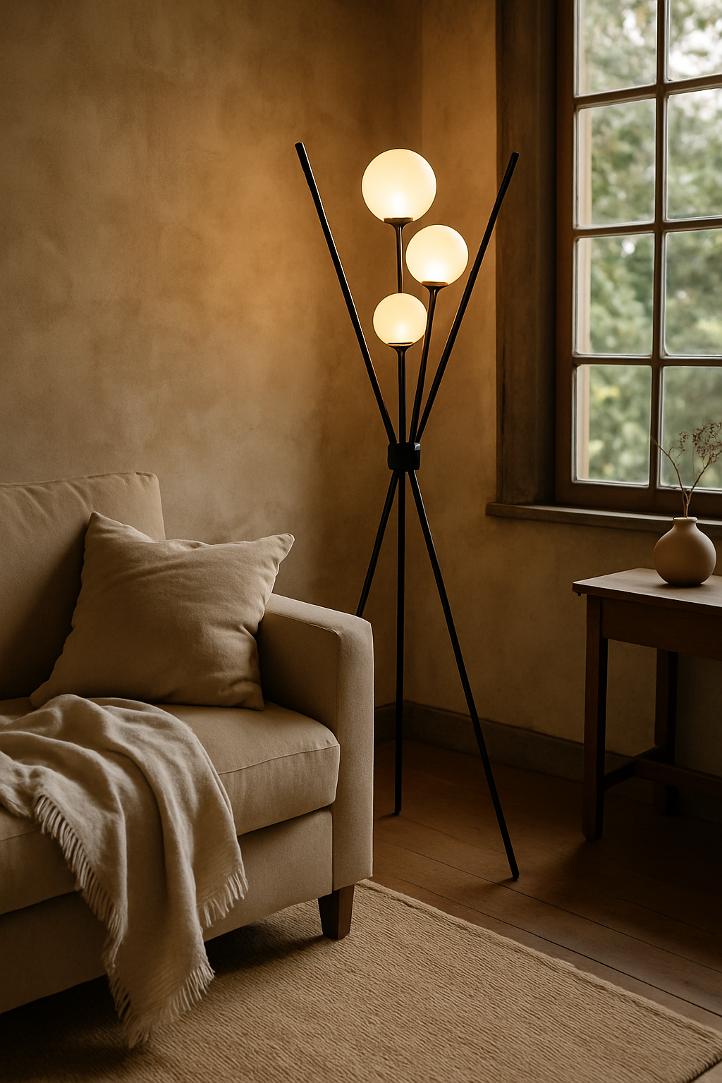 Luna Glow | Nowoczesna Dekoracyjna Lampa LED | Regulowane Światło