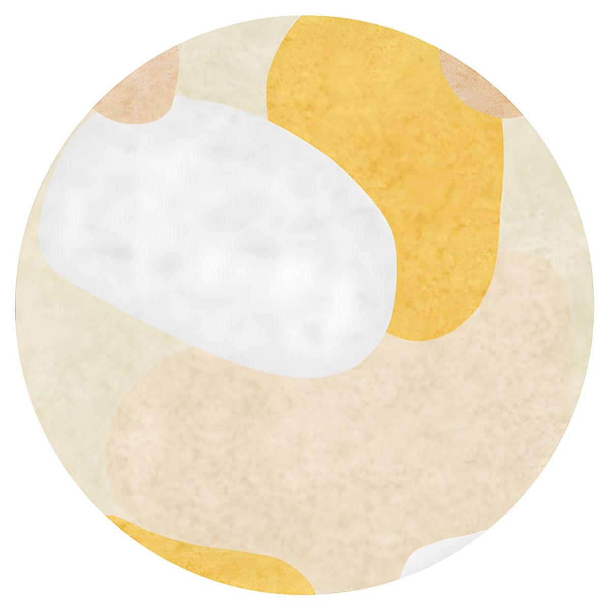 Mata Okrągła Abstrakcyjna Salon Sypialnia | Nowoczesna