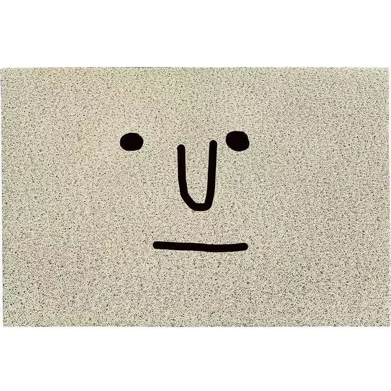 Mata Wejściowa z Uśmiechem Antypoślizgowa | Dekoracyjna