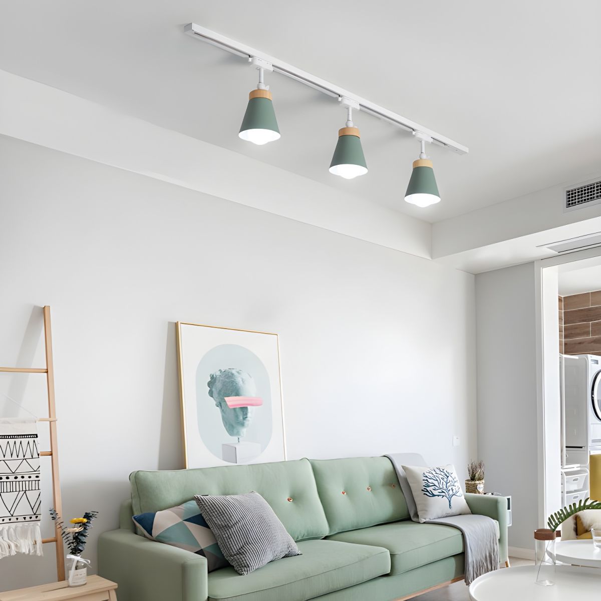 Oświetlenie Szynowe 3-Punktowe Do Salonu | Regulacja