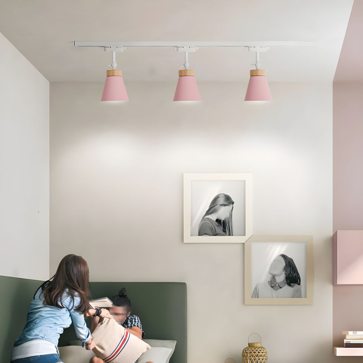 Oświetlenie Szynowe 3-Punktowe Do Salonu | Regulacja