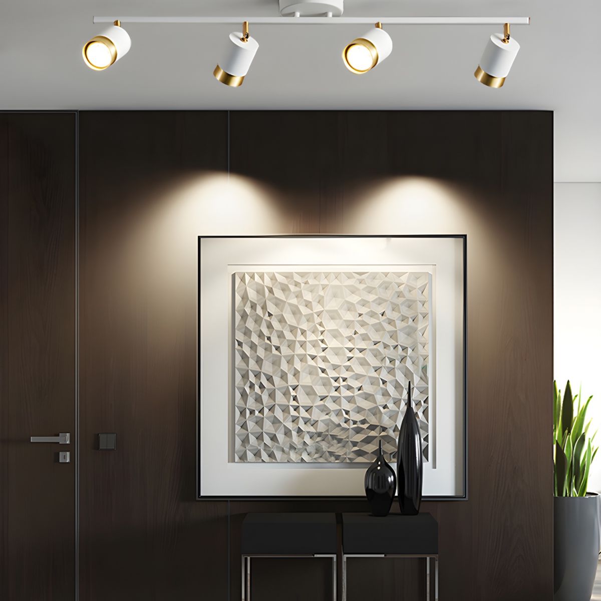 Oświetlenie Szynowe Punktowe Do Salonu | Regulowany