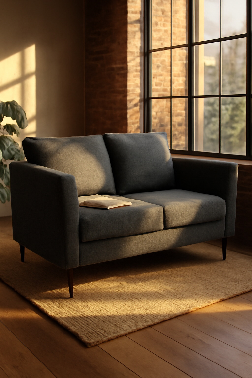 SOFA DWUOSOBOWA | Nowoczesna Relaksacyjna Sofa do Salonu | Wszechstronna